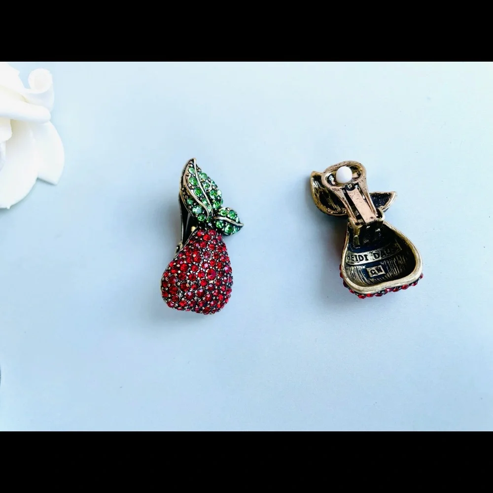 Heidi Daus Crystal Earrings - Picture 3 of 4